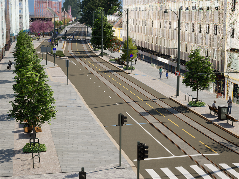 Oppstart arbeid i Kongens gate