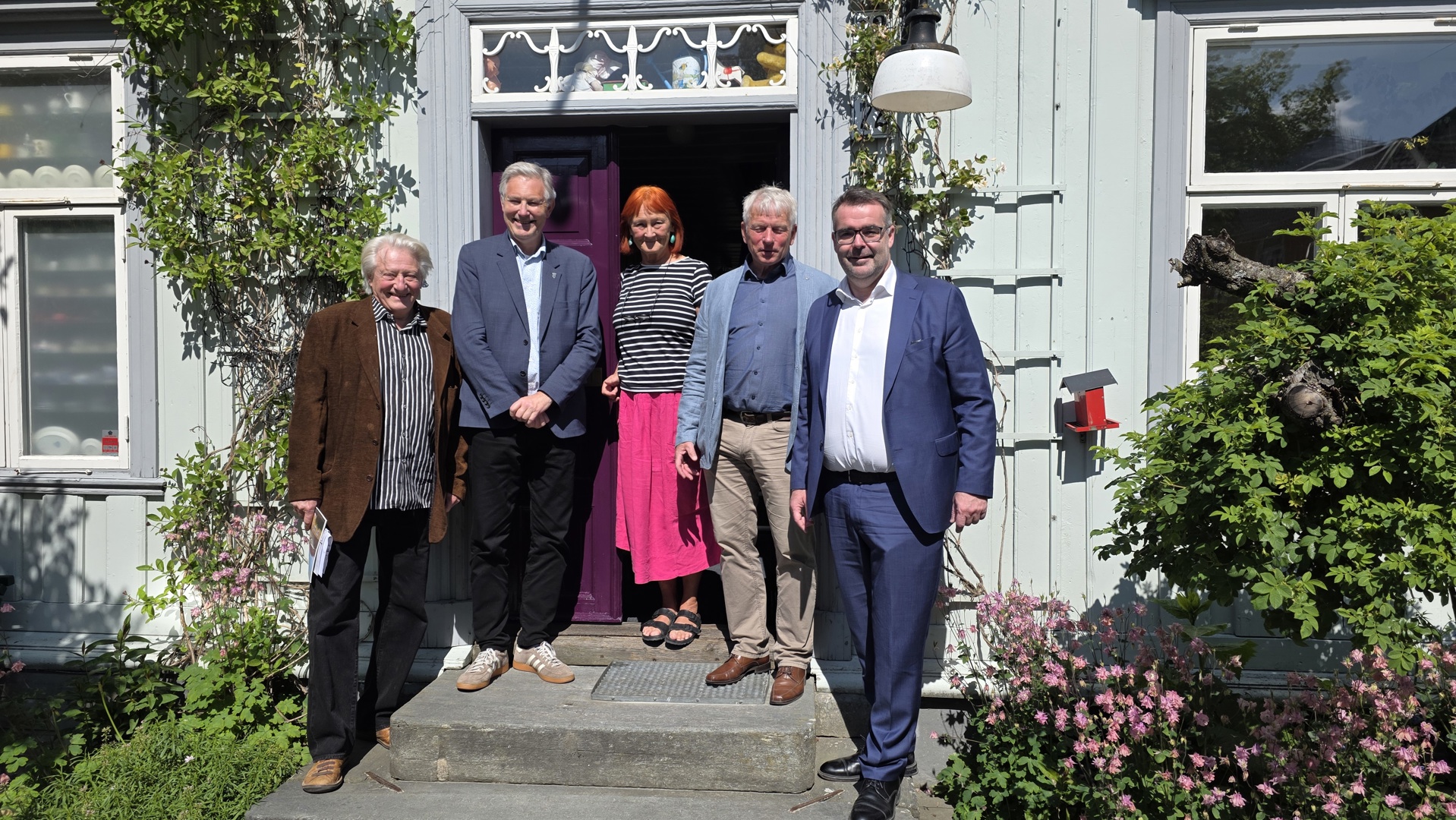 Besøk fra Rådhuset